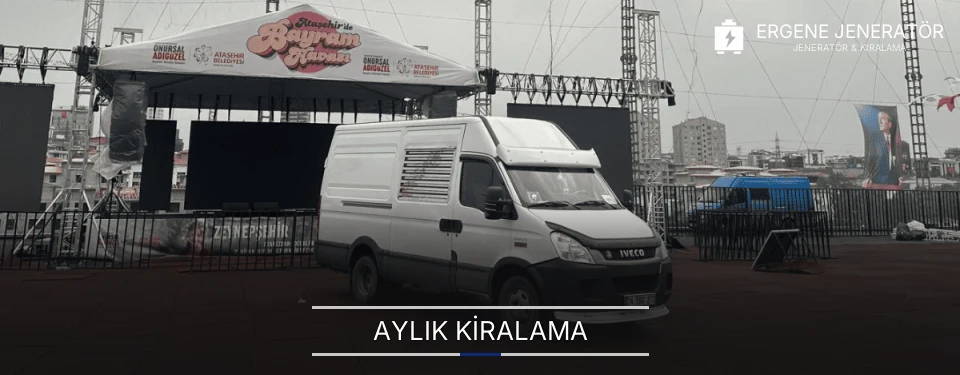 Ergene Aylık Mobil Jeneratör Kiralama Firmaları