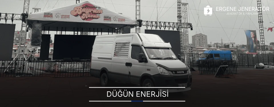 Ergene Düğün Jeneratör Kiralama Firmaları