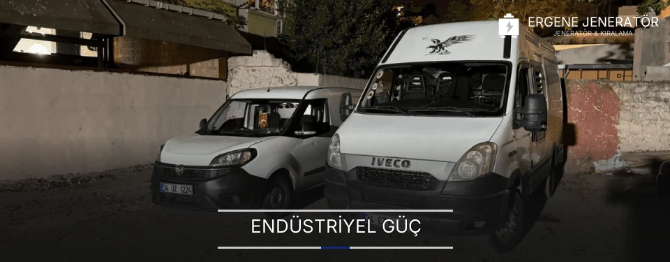 Ergene Sanayi Mobil Jeneratör Kiralama Firmaları